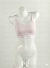 Comfort Fit Pink Sports Bra – Stretchy Breathable Activewear Bra