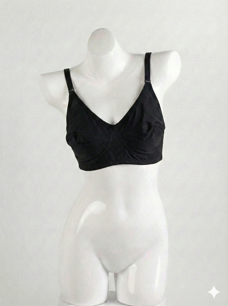 Premium Padded Black Bra