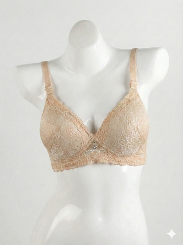 Women’s Skin Padded Bra – Soft Comfortable Everyday Push Up Bra