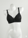 Women’s Black Padded Bra – Soft Comfortable Everyday Push Up Bra
