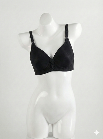 Premium Padded Black Bra