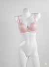 Women’s Pink Padded Bra – Soft Comfortable Everyday Push Up Bra