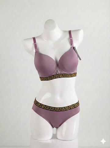 Premium Padded Cherry Pink Bra & Panty Set