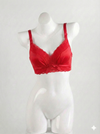 Premium Padded Red Bra
