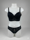 Premium Padded Black Bra & Panty Set
