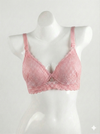 Women’s Pink Padded Bra – Soft Comfortable Everyday Push Up Bra