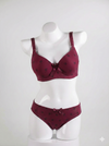 Premium Padded Red Bra & Panty Set