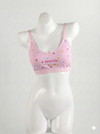 Comfort Fit Pink Sports Bra – Stretchy Breathable Activewear Bra