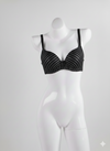 Women’s Black Padded Bra – Soft Comfortable Everyday Push Up Bra