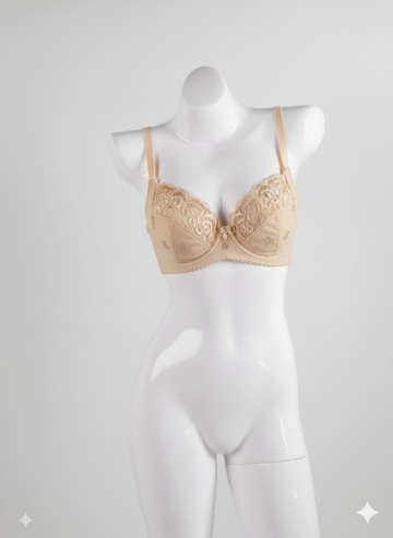Women’s Skin Padded Bra – Soft Comfortable Everyday Push Up Bra