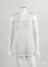 Women’s White Net Shameez