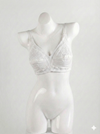 Cotton White Bra