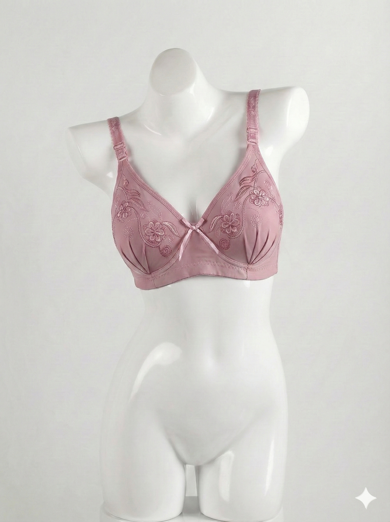 Premium Padded  Dark Pink Bra