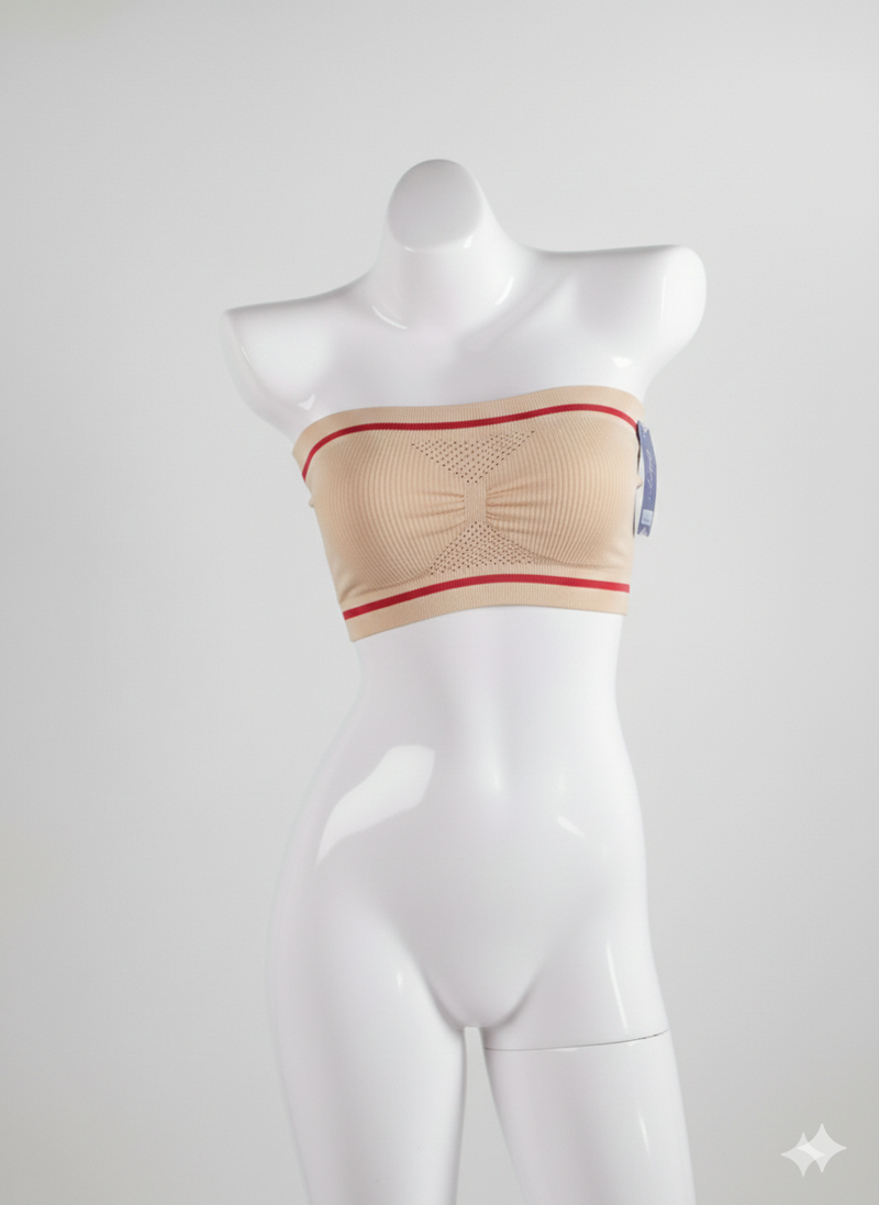 Seamless Strapless Skin Bra | Non-Slip Wireless Comfort Fit