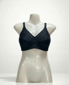Cotton Pack of 3 Bras - Multi-Color Essential Set (Skin, Red, Black)