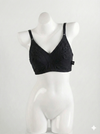 Premium Cotton Black Bra