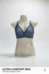 Premium Cotton Blue Bra